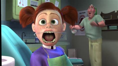 fish with braces finding nemo|Finding Nemo Darla Scene